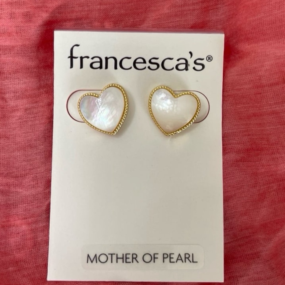 Earrings NWT Mother of Pearl